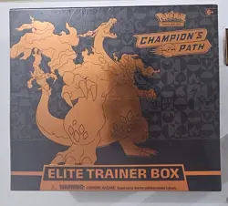 🔥 Pokemon Champion’s Path Elite Trainer Box – Charizard Edition–Factory Sealed - Image 1