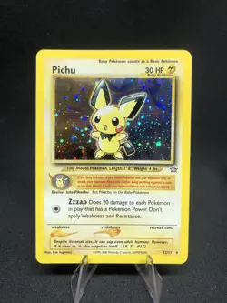 Pichu 12/111 Pokemon Neo Genesis Holo Rare - Image 1