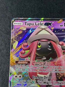 Pokemon TCG Tapu Lele GX Holo Ultra Rare Sun & Moon: Guardians Rising 60/145 NM - Image 3