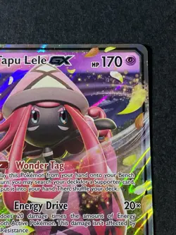 Pokemon TCG Tapu Lele GX Holo Ultra Rare Sun & Moon: Guardians Rising 60/145 NM - Image 4