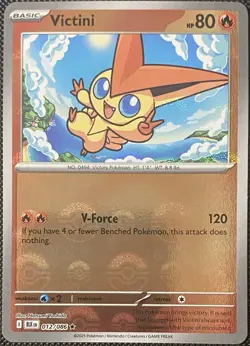 Victini (Poke Ball Pattern) 012/086 Sv: Black Bolt Holo - Pokemon Card - Image 1