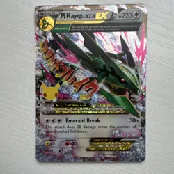 Pokemon Mega Rayquaza EX Holo Card 76/108 Celebrations Ultra Rare - Image 1