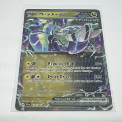 Pokemon Cards TCG - Miraidon EX - Temporal Forces - Double Rare - 122/162 - Image 1