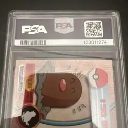 2000 Topps Chrome Pokemon T.V. Sparkle #50 Diglett PSA 9 MINT - Image 4