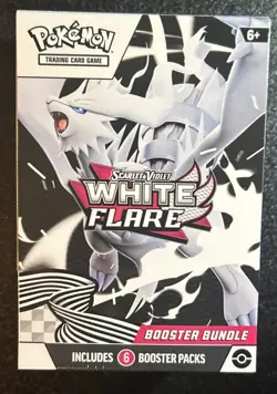 Pokemon Scarlet & Violet White Flare Booster Bundle (New Sealed) - Image 1