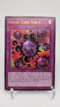 Crush Card Virus (Version 1) LCKC-EN046 Legendary Collection Kaiba Yu-Gi-Oh - Image 1