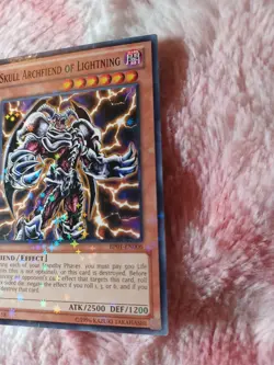 Yu-Gi-Oh! Skull Archfiend of Lightning - BP01-EN006 - Rare - 1st Edition - Image 3