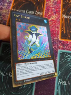 Yu-Gi-Oh! Cat Shark PGL2-EN016 Secret Rare 1st Edition Near Mint - Image 2