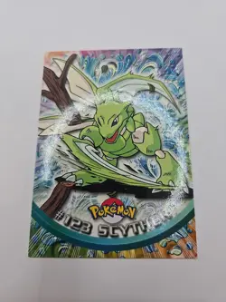 Pokemon Card Topps Scyther #123 TVA Edition - Image 1