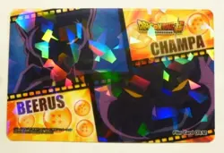 [SC] ya56 Dragon Ball Super Clear Kira Card Fc 03/12 Beerus Champagne - Image 1