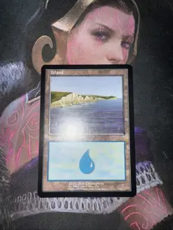 MTG Island NM Euro Land White Cliffs of Dover 1999 Promo Rare UK Landscape - Image 1