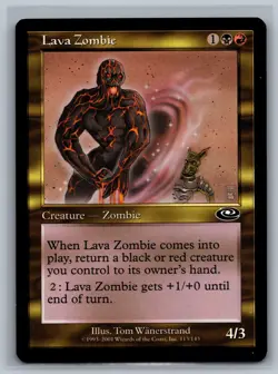 Magic MTG Planeshift 4x Lava Zombie #113/143 TCG CCG Playset - Image 1