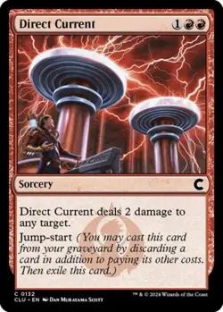 Direct Current - Medium Play MTG Ravnica: Clue Edition - Image 1