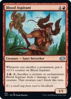 Blood Aspirant - Light Play MTG Jumpstart 2022 - Image 1