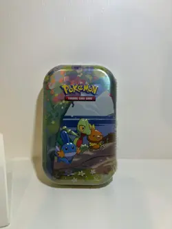Pokemon TCG Celebrations 25th Anniversary Mini Tin Torchic Treecko Mudkip - Image 1