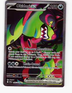 Okidogi ex 090/064 Sv: Shrouded Fable Holo Pokemon TCG - Image 1