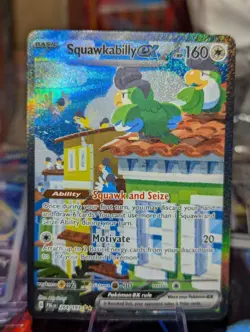 Pokemon - Squawkabilly ex - 264/193 - SV02: Paldea Evolved - Holo NM - SIR - Image 2