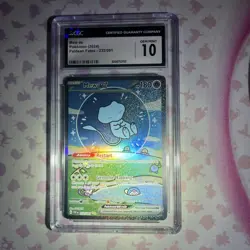 Pokemon Bubble Mew EX 232/091 Paldean Fates. - Image 1