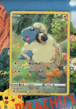 Pokemon TCG Mareep GG34/GG70 Crown Zenith Galarian Gallery Holo NM/M - Image 1