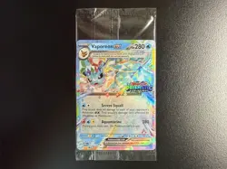 Pokemon TCG - Vaporeon ex - Prismatic Evolutions Promo 023/131 Stamped Sealed - Image 1