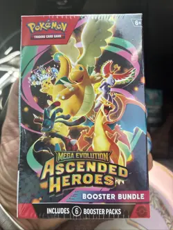 Pokemon Mega Evolution Ascended Heroes Booster Bundle New Sealed - Image 1