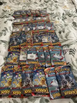 OPEN BOX: Pokemon TCG Surging Sparks “Booster Box” Equivalent 36 Packs. - Image 1