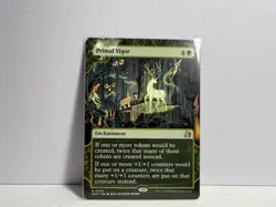 1x Primal Vigor NM-Mint, English Wilds of Eldraine: Enchanting Tales MTG Magic - Image 1