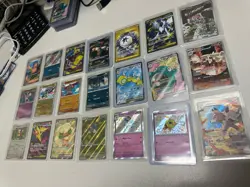 Pokemon- TCG Trading Cards Lot Of 82 Cards IR, Full art, Pokeballs, 636996769739 - Image 2