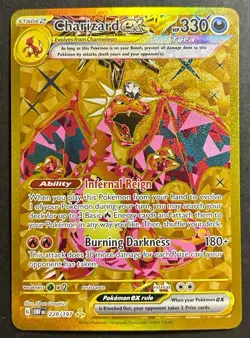 Pokemon TCG: Obsidian Flames - Charizard EX - 228/197 - NM/M (Pack Fresh) - Image 1