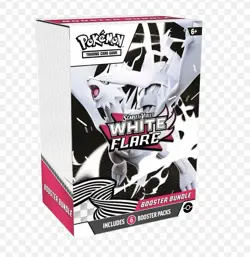 Pokemon Scarlet & Violet White Flare Booster Bundle Box English Reshiram - Image 1