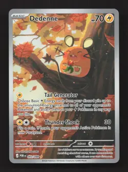 Dedenne 093/088 Holo Illustration Rare Perfect Order Pokemon Near Mint - Image 1