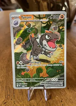 Pokemon Tyrunt MEP 070 Holo Card 100 HP 20 Attack Dinosaur 2026 - Image 1