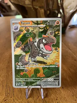 Pokemon Tyrunt MEP 070 Holo Card 100 HP 20 Attack Dinosaur 2026 - Image 2