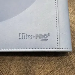 PREOWNED Elite Series Lucario 9 Pocket Ultra PRO Blue Binder Pokemon 360 Cards - Image 5