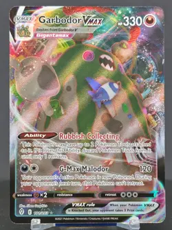 Pokemon Garbodor VMAX #101/203 English Evolving Skies Ultra Rare - Image 1