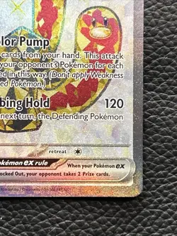 Pokemon Wugtrio ex 190/162 Ultra Rare Temporal Forces SIR - Image 3