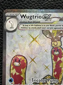 Pokemon Wugtrio ex 190/162 Ultra Rare Temporal Forces SIR - Image 5