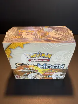 Sun and Moon Base Set Booster Box Pokemon TCG 36 Packs New/Factory Sealed - Image 2