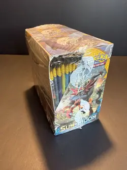 Sun and Moon Base Set Booster Box Pokemon TCG 36 Packs New/Factory Sealed - Image 3