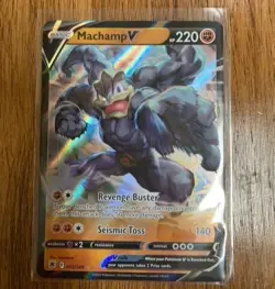 Pokemon TCG Machamp V 072/189 Astral Radiance Full Art - Near Mint - Image 1