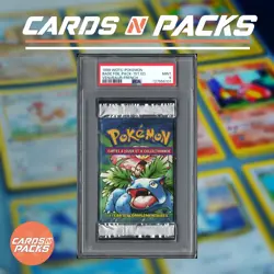Booster Pokemon Florizarre Set de Base Edition 1 PSA 9 Neuf scelle MINT 🇫🇷🔥 - Image 1