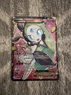 Pokemon Meloetta EX (Full Art) 2013 RC25 Radiant Collection Holo - Image 1
