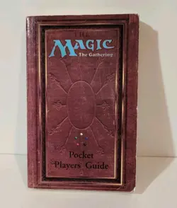 Magic The Gathering Pocket Players Guide Book 1994 WOTC Paperback Card Game MTG - Image 1