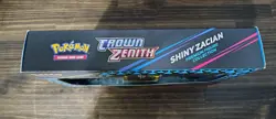 Pokemon TCG Crown Zenith Premium Figure Collection Box - 11 Packs - Shiny Zacian - Image 3