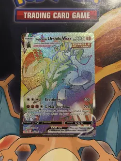 Pokemon Rapid Strike Urshifu VMAX (Secret) 169/163 Swsh05: Battle Styles Rainbow - Image 1