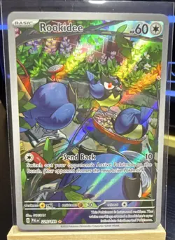 Pokemon Rookidee Illustration Rare 225/193 Sv02 Full Art Holo English 60 HP - Image 1