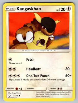 Kangaskhan 55/70 Common Dragon Majesty Pokemon Near Mint - Image 1