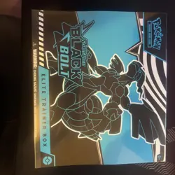 Pokemon TCG Black Bolt Exclusive Elite Trainer Box ETB SEALED - Image 1