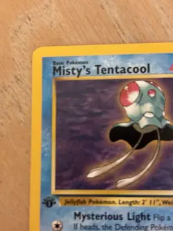 Pokemon Card - Misty's Tentacool Gym Heroes 32/132 Rare 1st Edition - Image 2