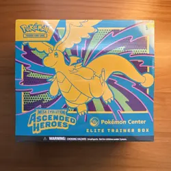 Ascended Heroes Pokemon Center Elite Trainer Box ETB Factory Sealed - Image 1